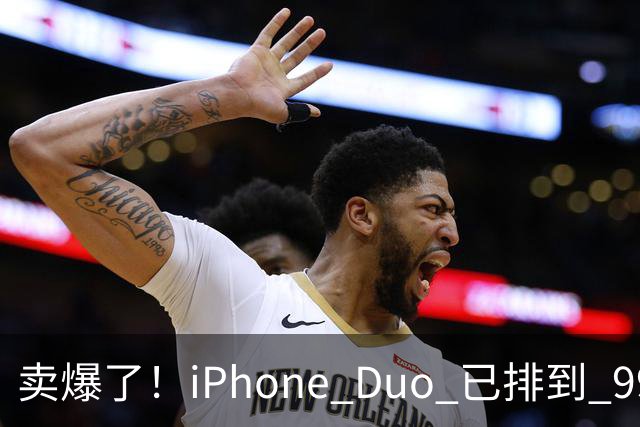 卖爆了！iPhone Duo 已排到 99 天后