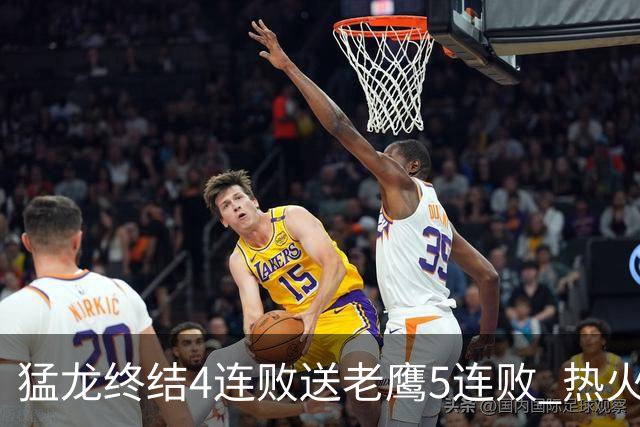 猛龙终结4连败送老鹰5连败 热火力克黄蜂